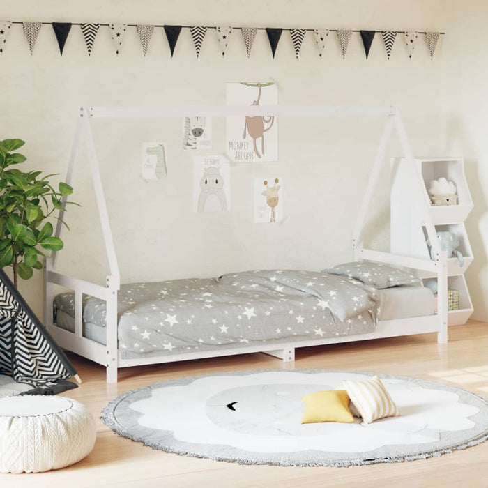 Kinderbedframe Massief Grenenhout