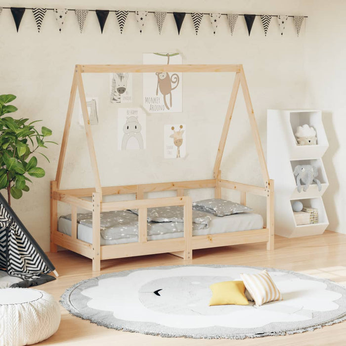 Kinderbedframe Massief Grenenhout