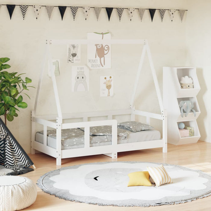 Kinderbedframe Massief Grenenhout