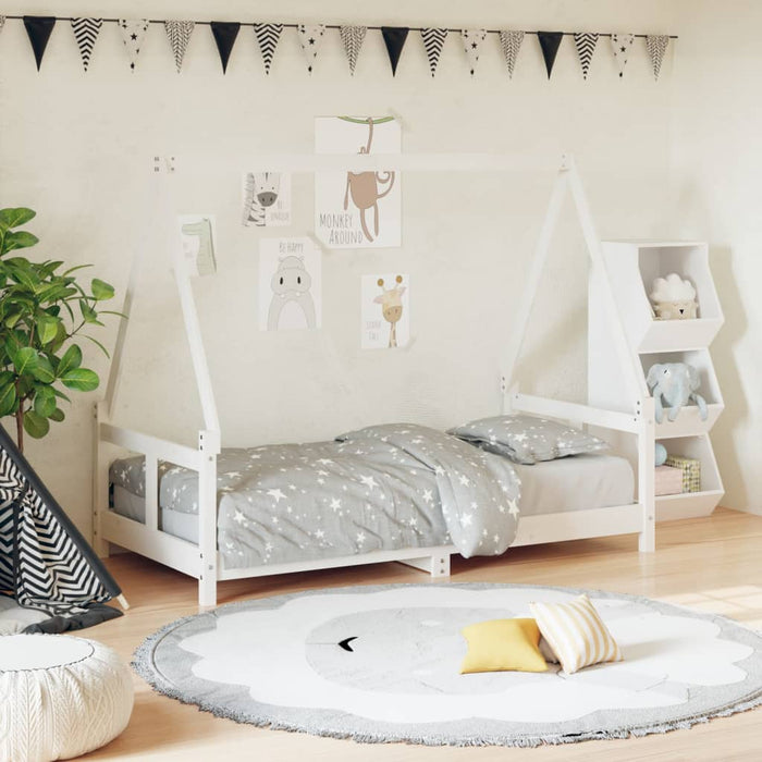 Kinderbedframe Massief Grenenhout