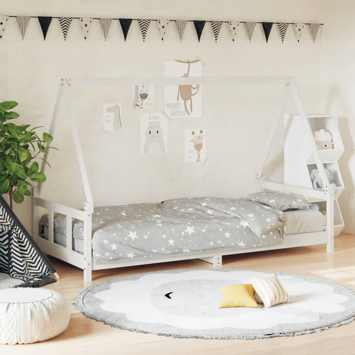 Kinderbedframe Massief Grenenhout