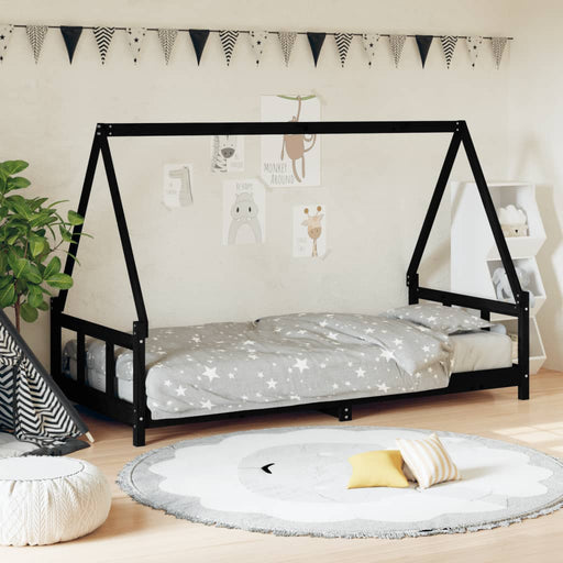 Kinderbedframe Massief Grenenhout