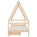 Kinderbedframe Massief Grenenhout