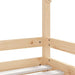 Kinderbedframe 80X160 Cm Massief Grenenhout