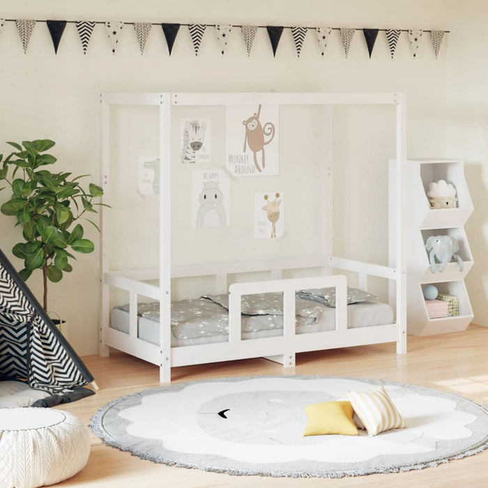 Kinderbedframe Massief Grenenhout