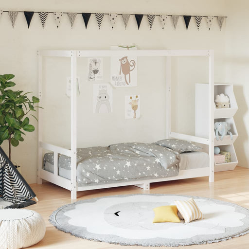 Kinderbedframe Massief Grenenhout