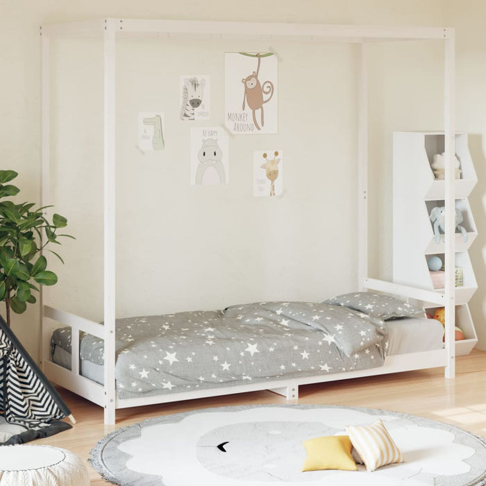 Kinderbedframe Massief Grenenhout