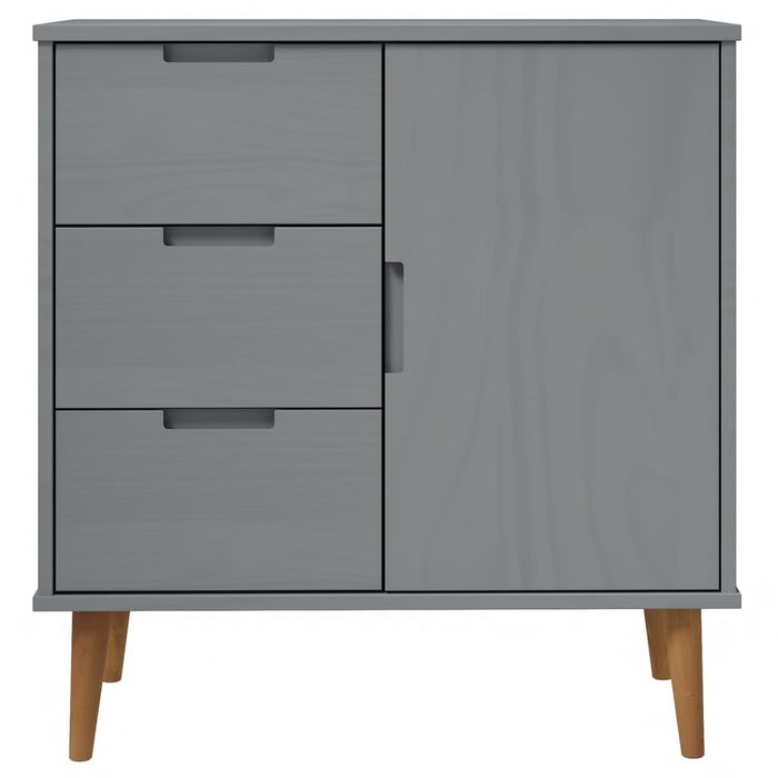 Dressoir Molde 76,5X40X80 Cm Massief Grenenhout