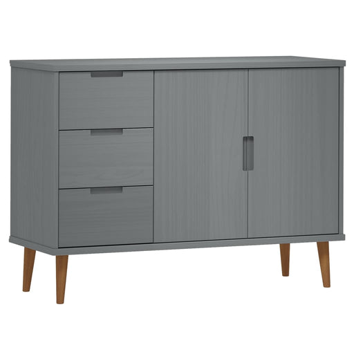 Dressoir Molde 113X40X80 Cm Massief Grenenhout