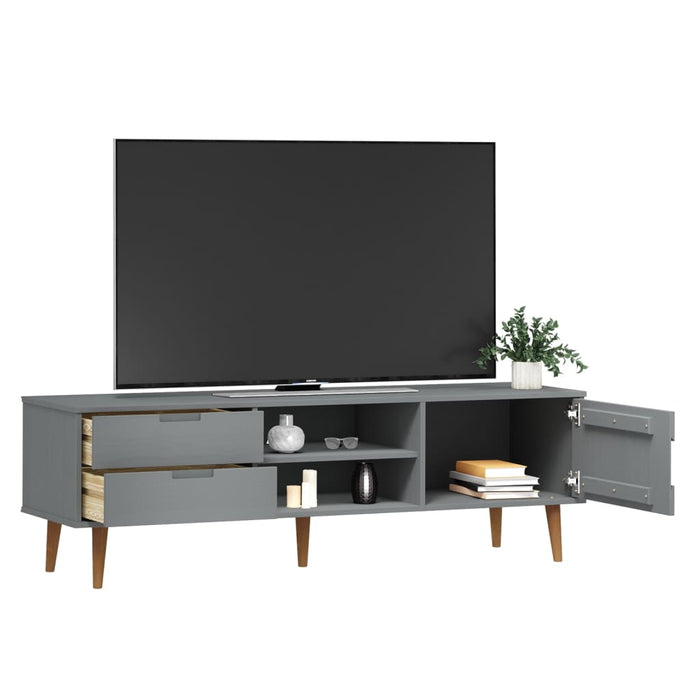 Tv-Meubel Molde 58X40X49 Cm Massief Grenenhout