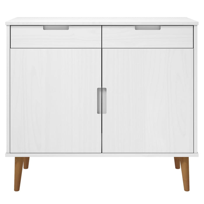 Dressoir Molde 90X40X80 Cm Massief Grenenhout