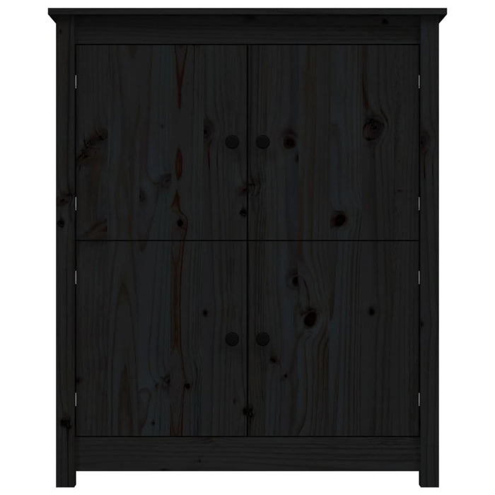 Dressoir 83X41,5X100 Cm Massief Grenenhout