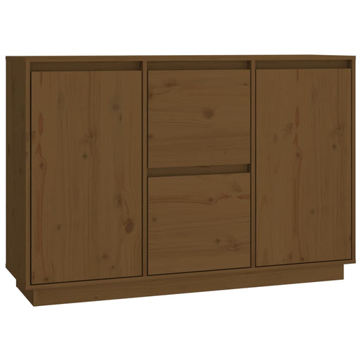 Dressoir 111X34X75 Cm Massief Grenenhout