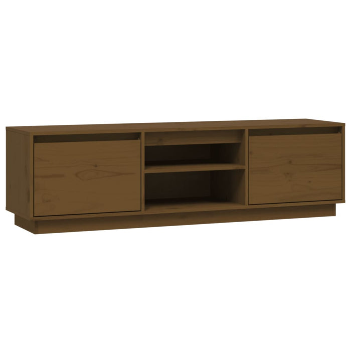 Tv-Meubel 140X35X40 Cm Massief Grenenhout