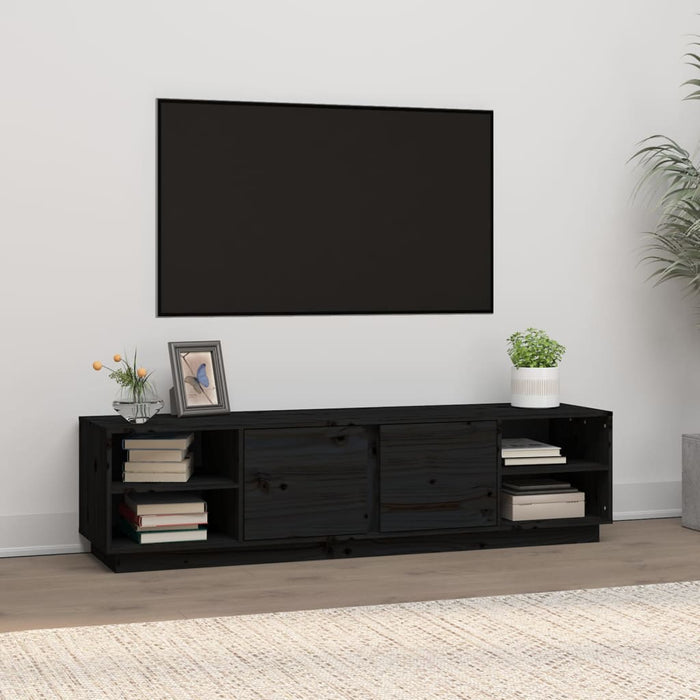 Tv-Meubel 156X40X40 Cm Massief Grenenhout