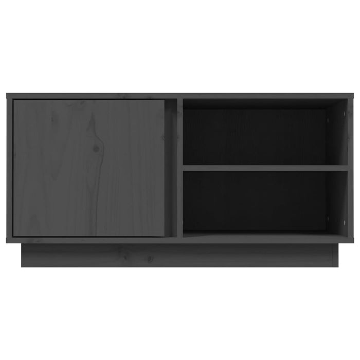 Tv-Meubel 80X35X40,5 Cm Massief Grenenhout