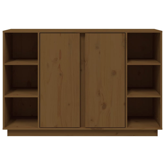 Dressoir 120X35X80 Cm Massief Grenenhout