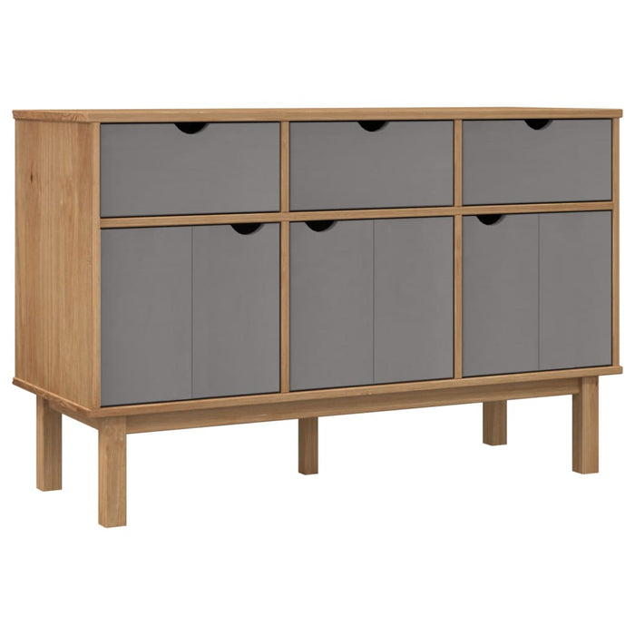 Dressoir Otta 114X43X73,5 Cm Massief Grenenhout