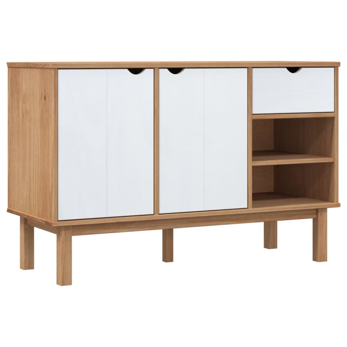 Dressoir Otta 114X43X73,5 Cm Massief Grenenhout