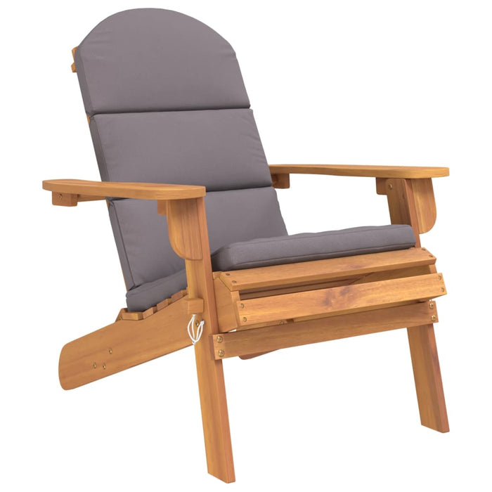 4-Delige Loungeset Adirondack Massief Acaciahout