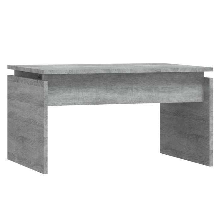 Salontafel 68X50X38 Cm Bewerkt Hout Eiken