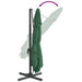 Zweefparasol Met Aluminium Paal 400X300 Cm Groen