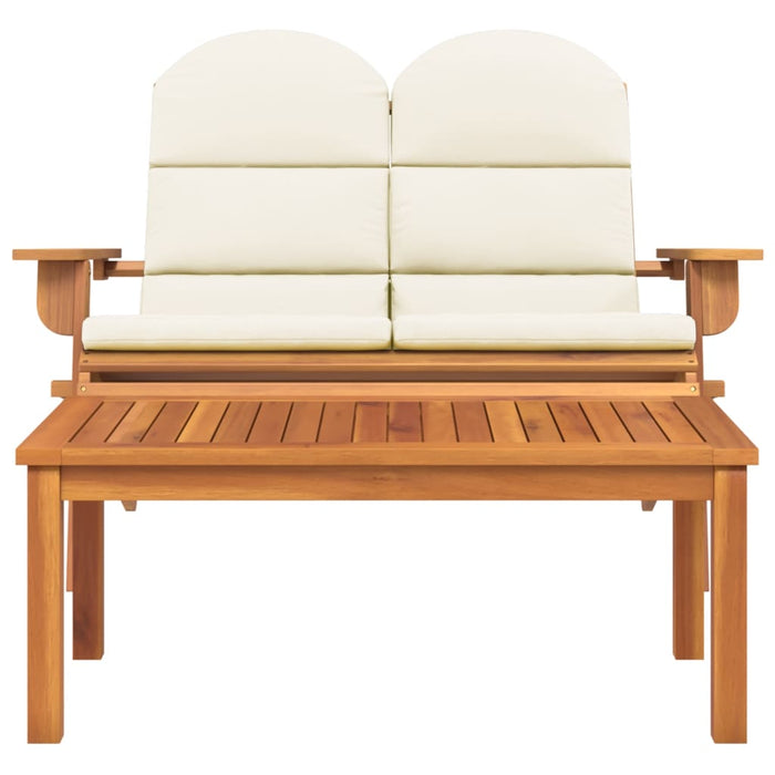 2-Delige Loungeset Adirondack Massief Acaciahout