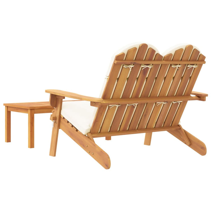 2-Delige Loungeset Adirondack Massief Acaciahout