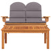 2-Delige Loungeset Adirondack Massief Acaciahout