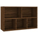 Boekenkast/Dressoir 50X25X80 Cm Bewerkt Hout