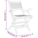 Tuinstoelen Inklapbaar 2 St 55X62X90 Cm Massief Teakhout