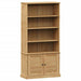 Boekenkast Vigo 85X35X170 Cm Massief Grenenhout