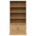 Boekenkast Vigo 85X35X170 Cm Massief Grenenhout