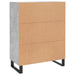 Dressoir 69,5X34X90 Cm Bewerkt Hout