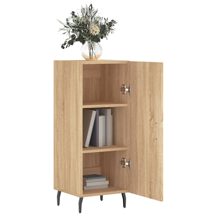 Dressoir 34,5X34X90 Cm Bewerkt Hout