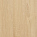 Dressoir 34,5X34X90 Cm Bewerkt Hout Sonoma Eiken