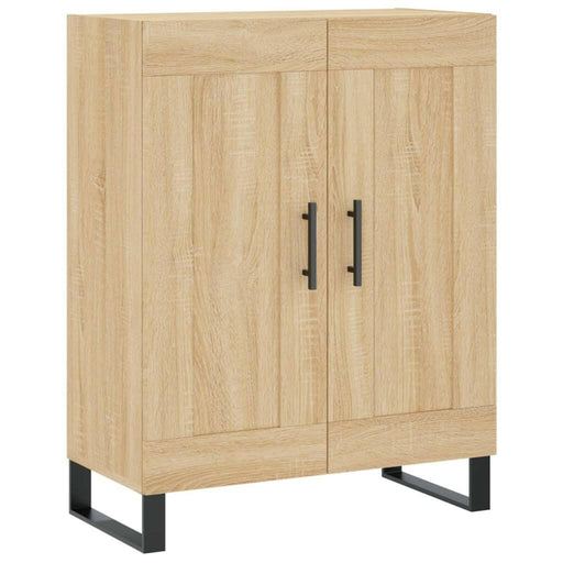 Dressoir 69,5X34X90 Cm Bewerkt Hout Sonoma Eikenkleurig