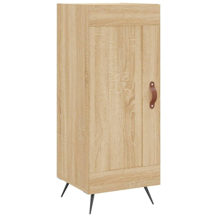 Dressoir 34,5X34X90 Cm Bewerkt Hout Sonoma Eiken