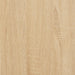 Dressoir 34,5X34X90 Cm Bewerkt Hout Sonoma Eiken