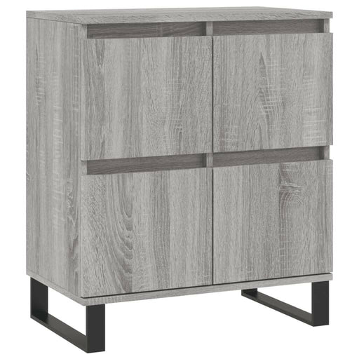 Dressoir 60X30X75 Cm Bewerkt Hout Grijs Sonoma Eikenkleurig