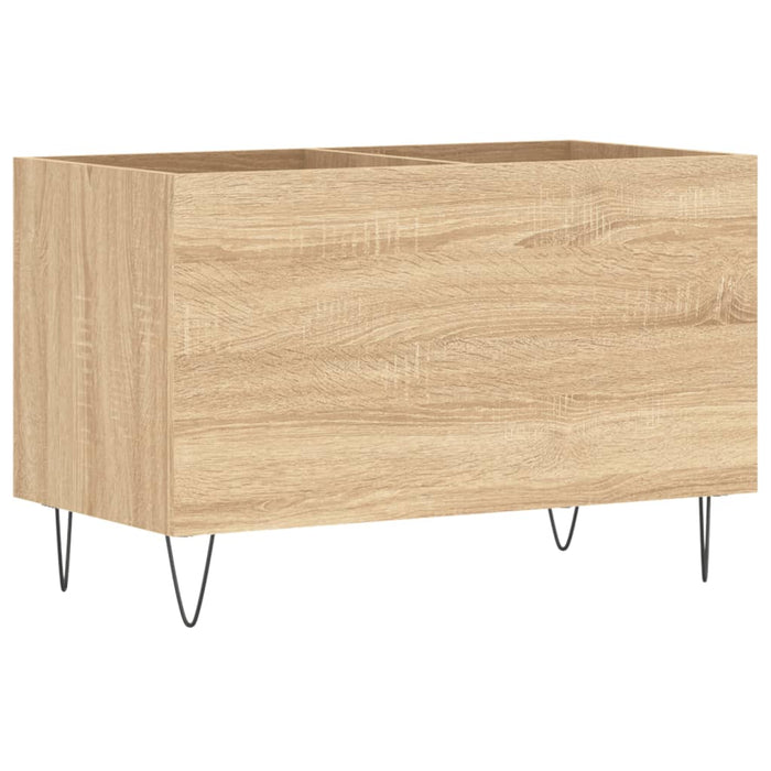 Platenkast 74,5X38X48 Cm Bewerkt Hout Kleurig