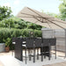 Tuinbarset Met Kussens Poly Rattan