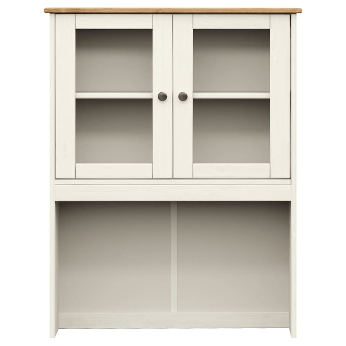 Hoge Kast Vigo 78X40X175 Cm Massief Grenenhout