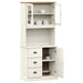 Hoge Kast Vigo 78X40X175 Cm Massief Grenenhout