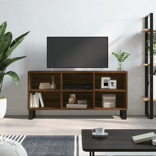 Tv-Meubel 03,5X30X50 Cm Bewerkt Hout