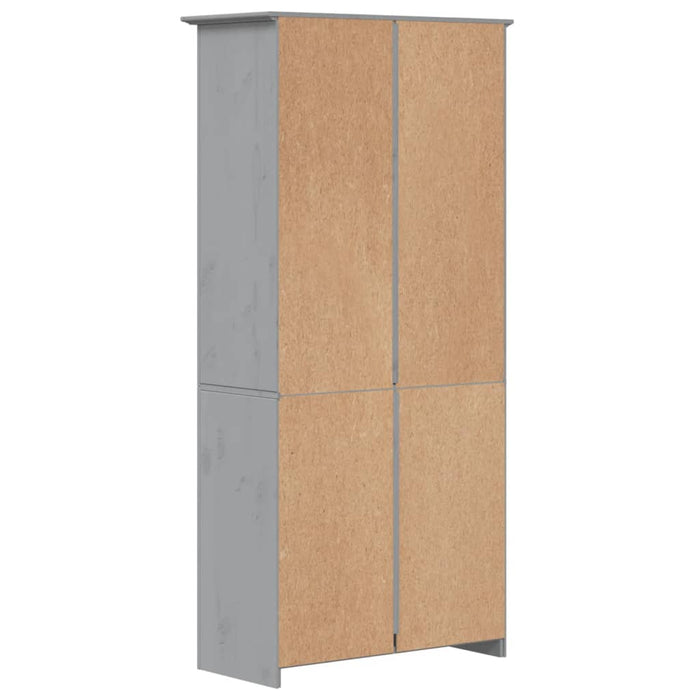 Boekenkast 5-Laags Bodo 80X38X80 Cm Massief Grenenhout