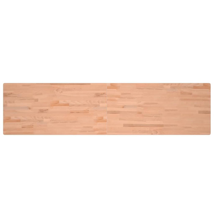 Bureaublad 220X55X2,5 Cm Massief Beukenhout