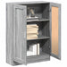 Boekenkast 82,5X30,5X115 Cm Bewerkt Hout Grijs Sonoma Eiken