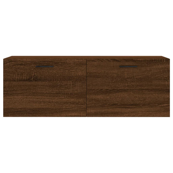 Wandkast 00X36,5X35 Cm Bewerkt Hout Bruin Eikenkleur Bruineiken