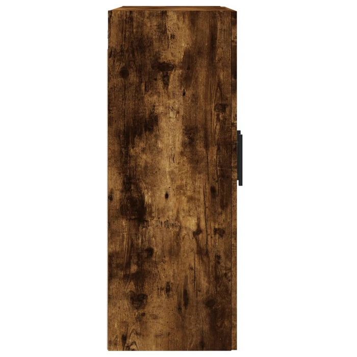 Wandkast 69,5X34X90 Cm Bewerkt Hout Kleurig